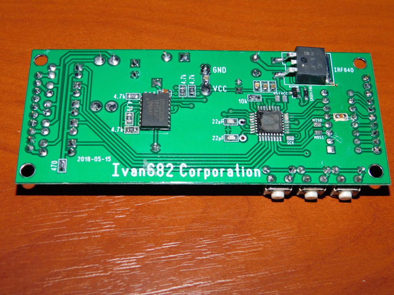 Первый собранный образец